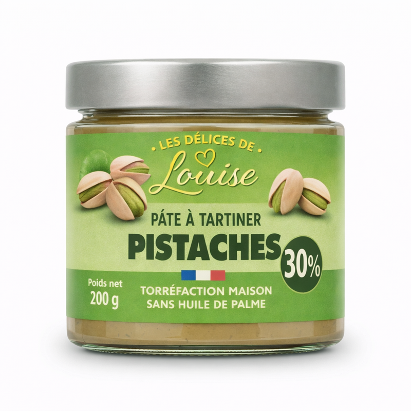 DELICES DE LOUISE Pate a tartiner Pistache 200g